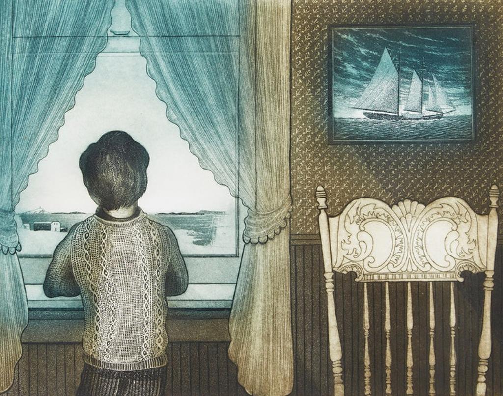David Lloyd Blackwood (1941-2022) - The Flora S. Nickerson Coming Home From The Labrador
