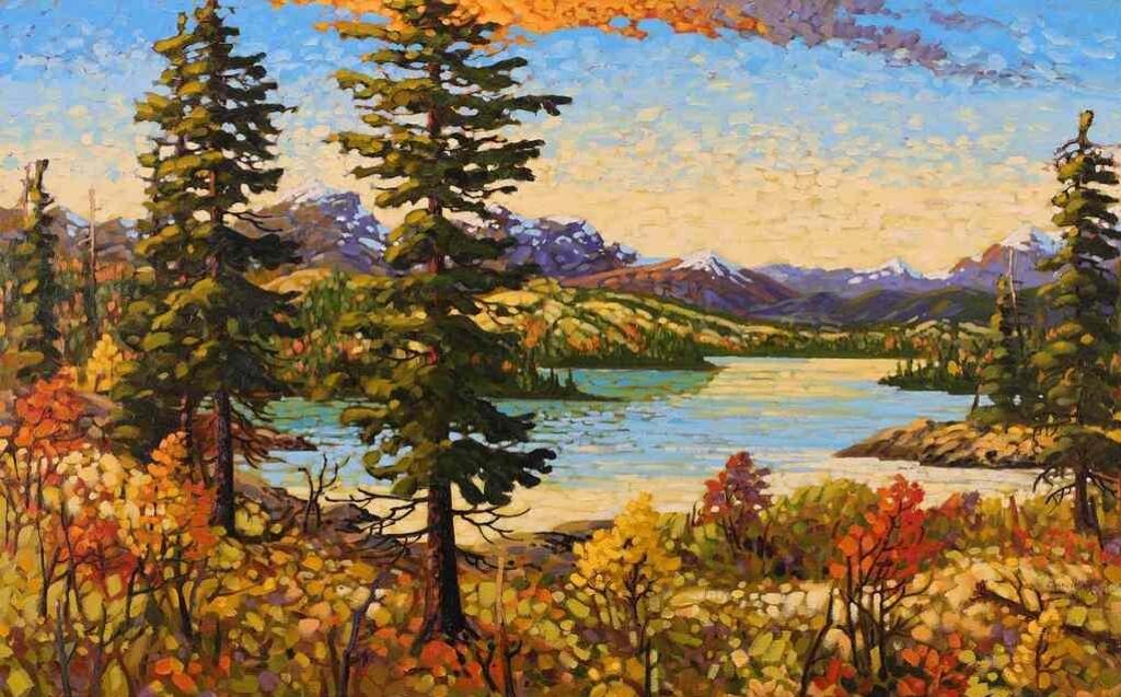 Rod Charlesworth (1955) - W. Of Turner Valley, Late Light Colour