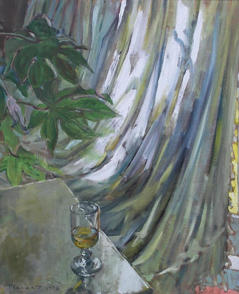 Joseph (Joe) Francis Plaskett (1918-2014) - A GLASS OF WHITE WINE
