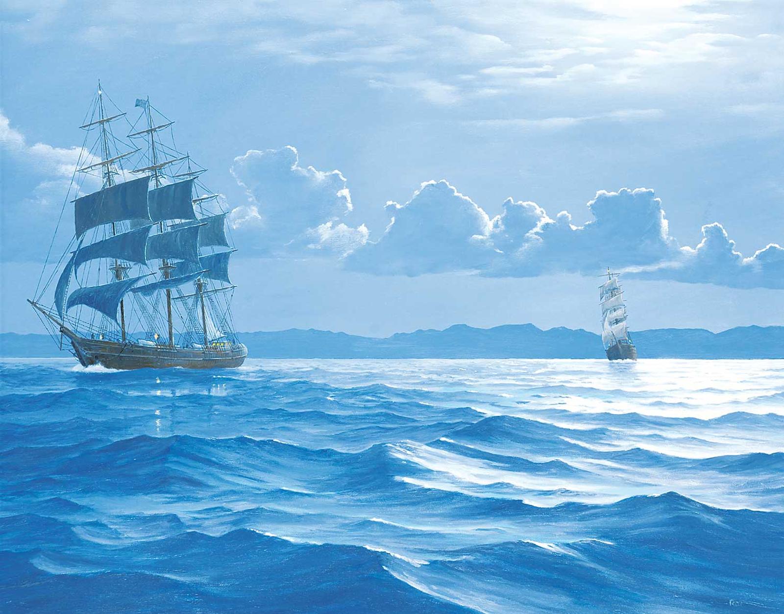 Ted Raftery (1938) - Moonlight off Cebu