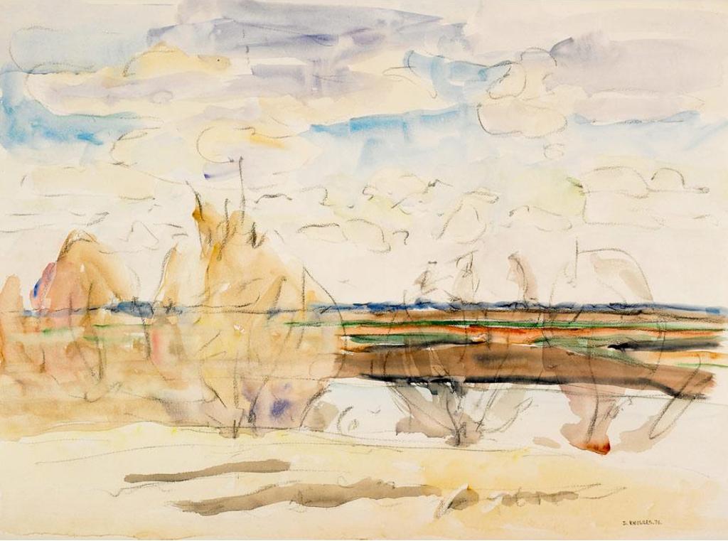 Dorothy Elsie Knowles (1927-2001) - Brown Bushes