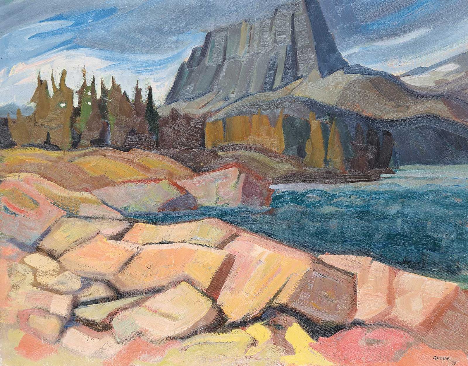 Henry George Glyde (1906-1998) - Mt. Eisenhower, Alberta