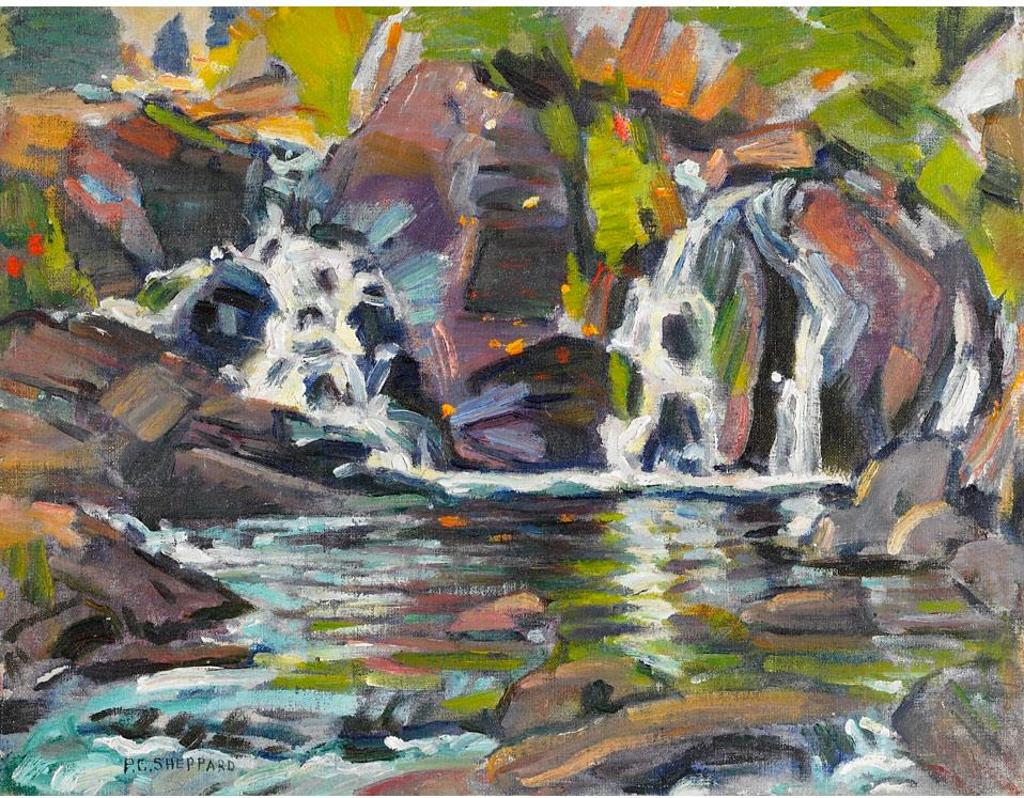 Peter Clapham (P.C.) Sheppard (1882-1965) - High Falls, Bracebridge, Circa 1932