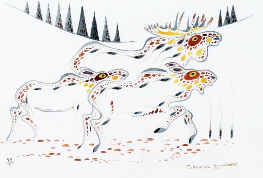 Eddy Cobiness (1933-1996) - MOOSE; 1984