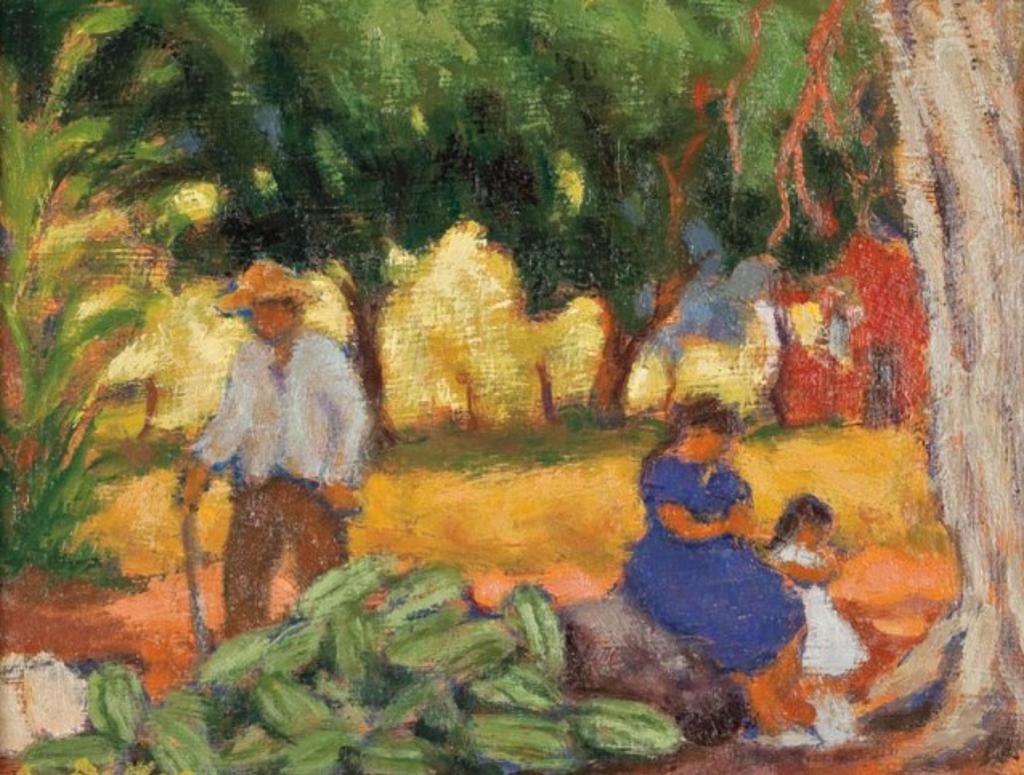 Antoine Bittar (1957) - The Melon Vendors