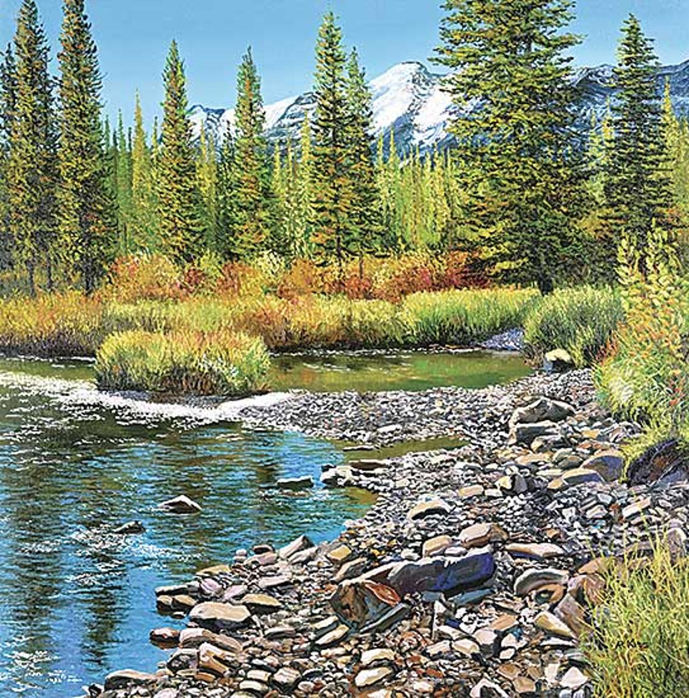 Andrew Kiss (1946) - Kananaskis River