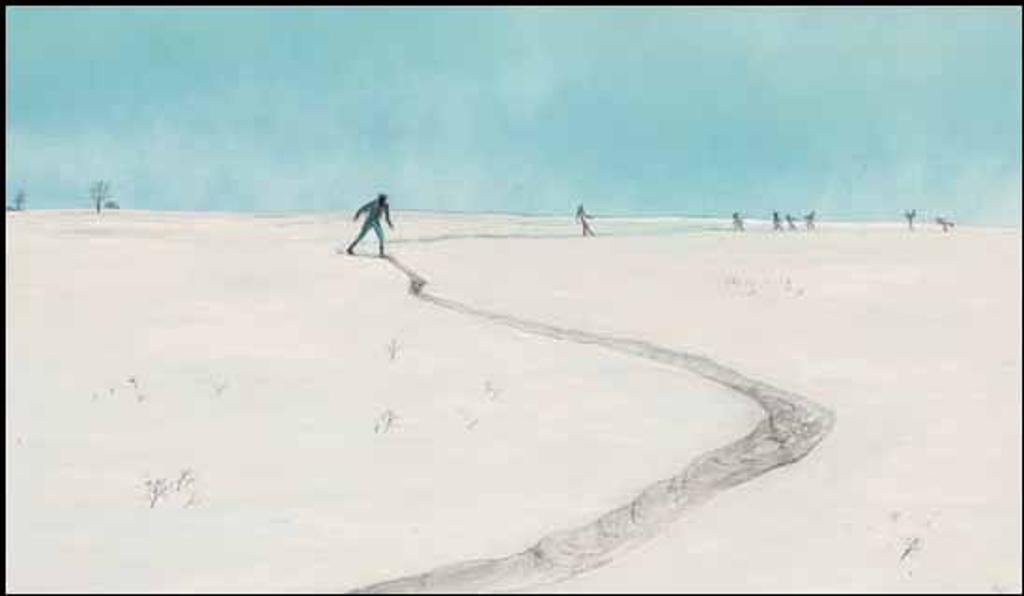 William Kurelek (1927-1977) - Seven Other Spirits Worse Than Himself