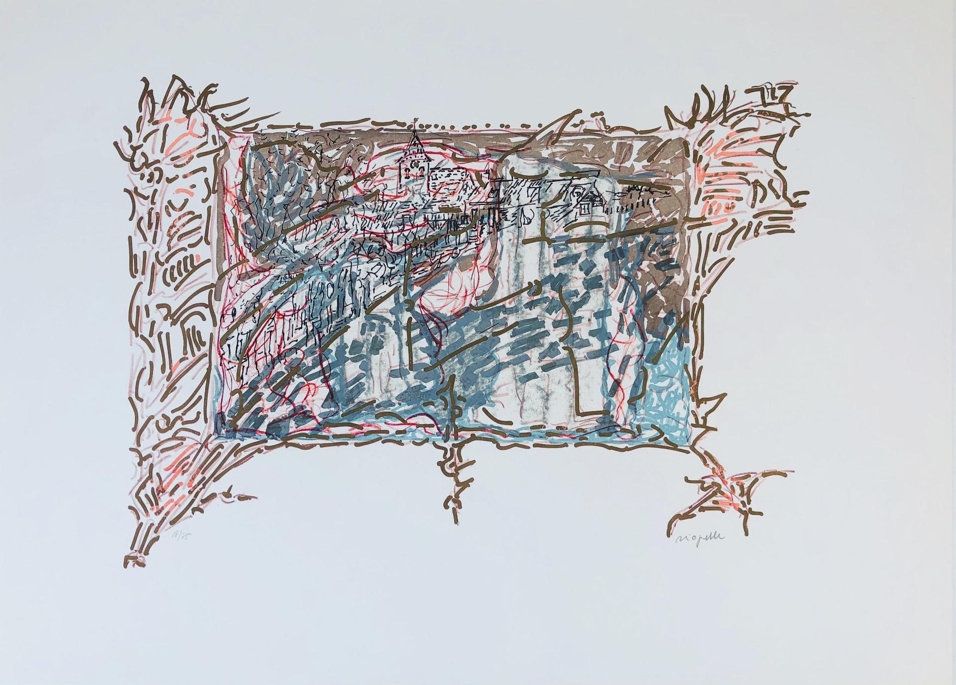 Jean-Paul Riopelle (1923-2002) - Les Saisons de Saint-Cyr-en-Arthies nº 5 (La Tilleuse), 1985