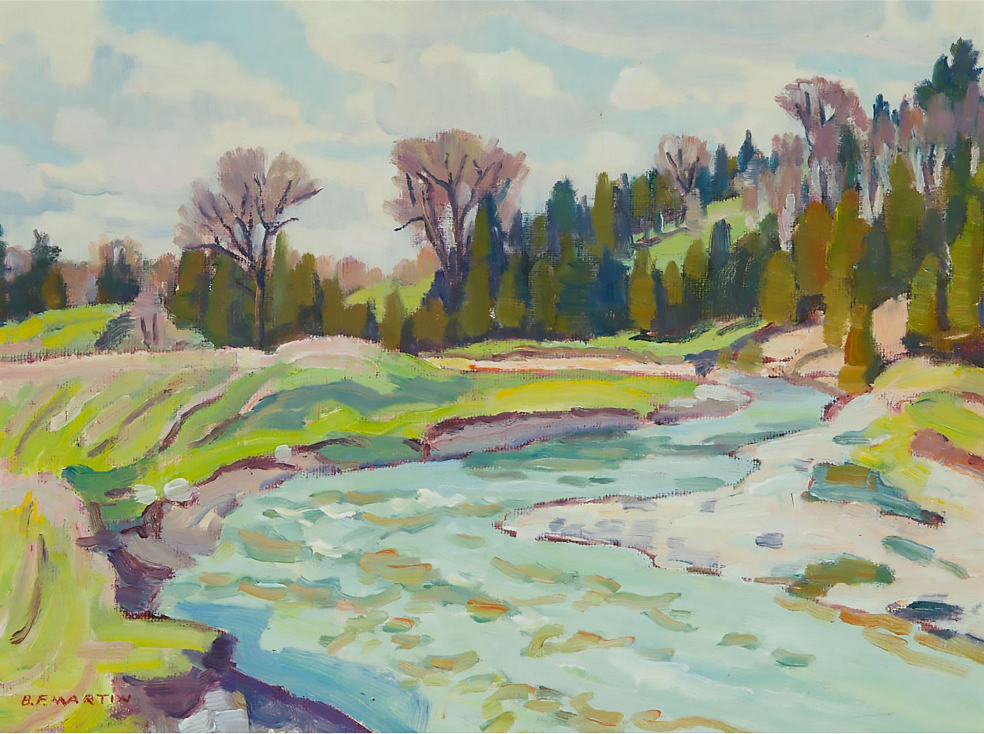 Bernice Fenwick Martin (1902-1999) - Springtime (May Time) On The Humber