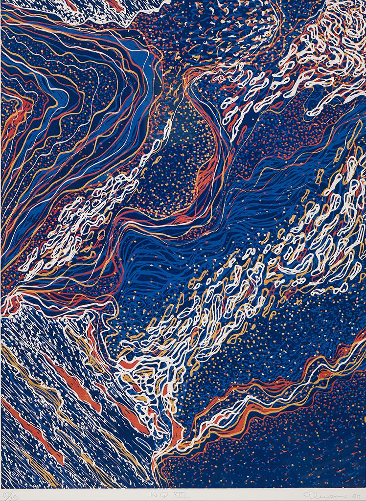 René Derouin (1936) - N.Q. XIII
