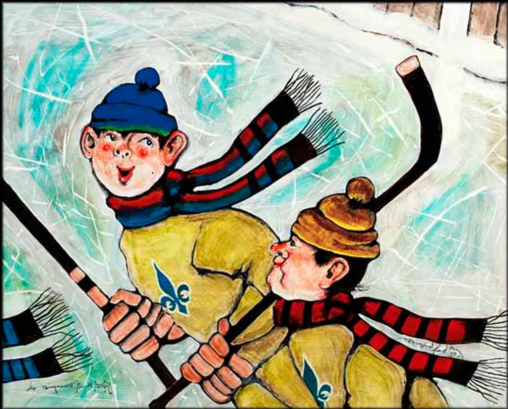 Normand Hudon (1929-1997) - Les vainqueurs, fin de partie