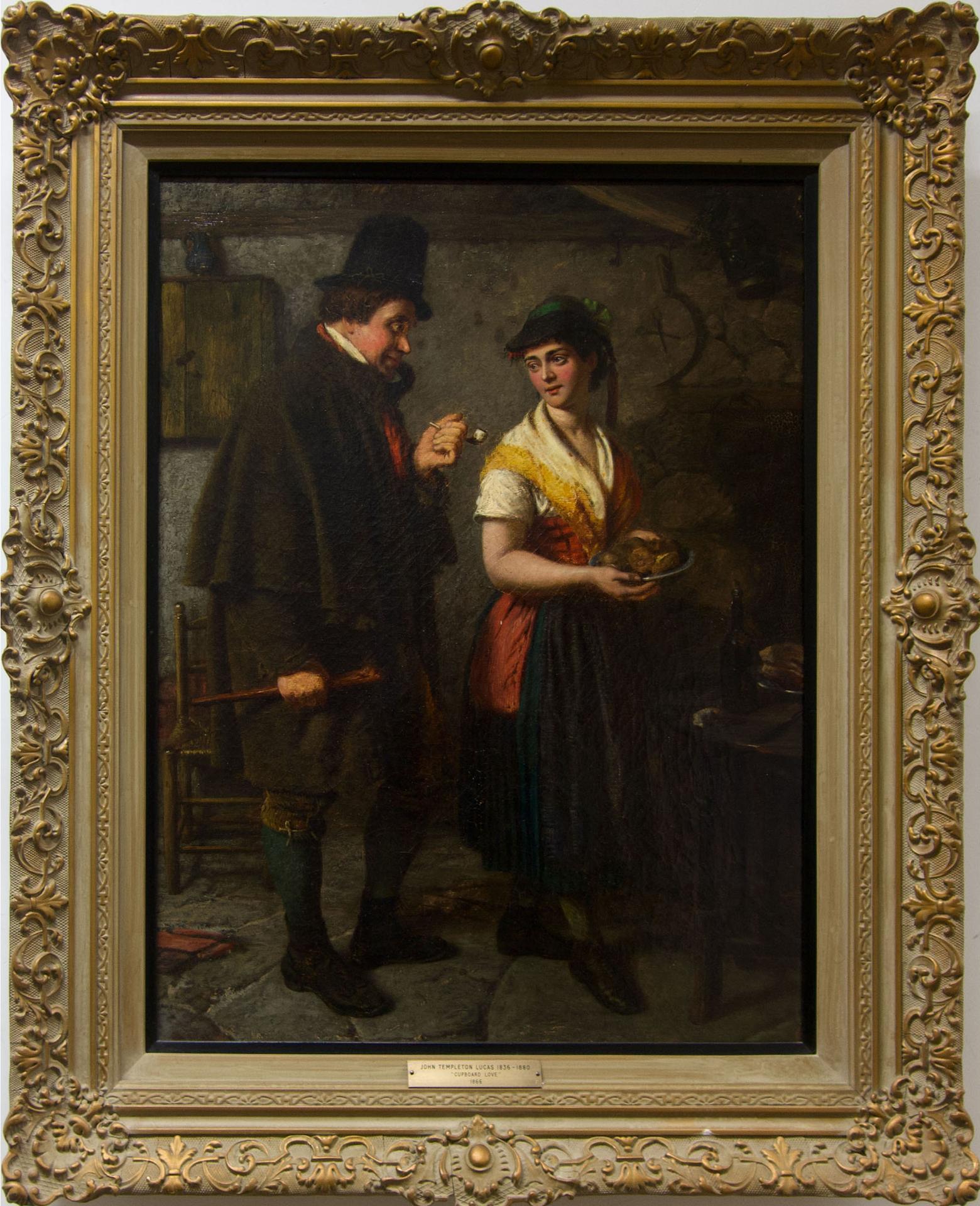 John Templeton Lucas (1836-1880) - Cupboard Love