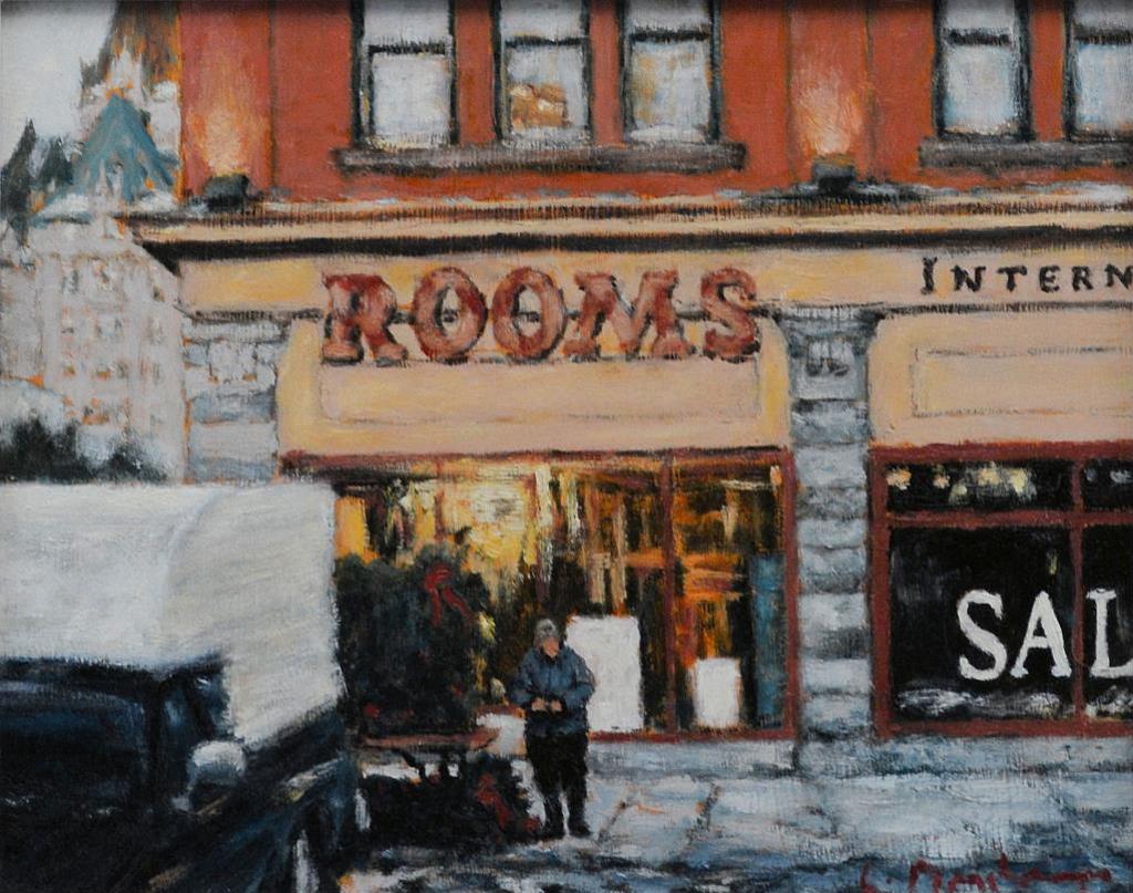 Luc Deschamps (1961-2021) - Byward Market Ottawa, Wreath Vendor