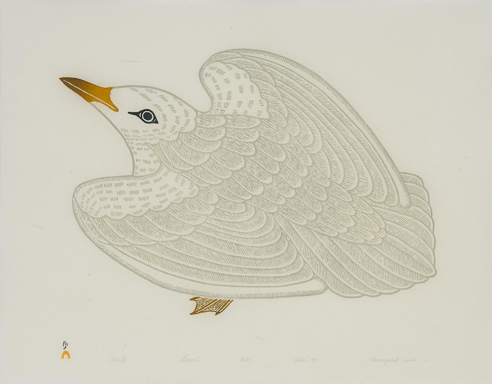 Kananginak Pootoogook (1935-2010) - Kanik
