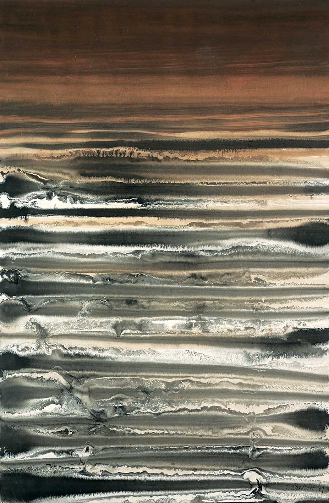 Jack Leaonard Shadbolt (1909-1998) - Untitled - Strata 1967