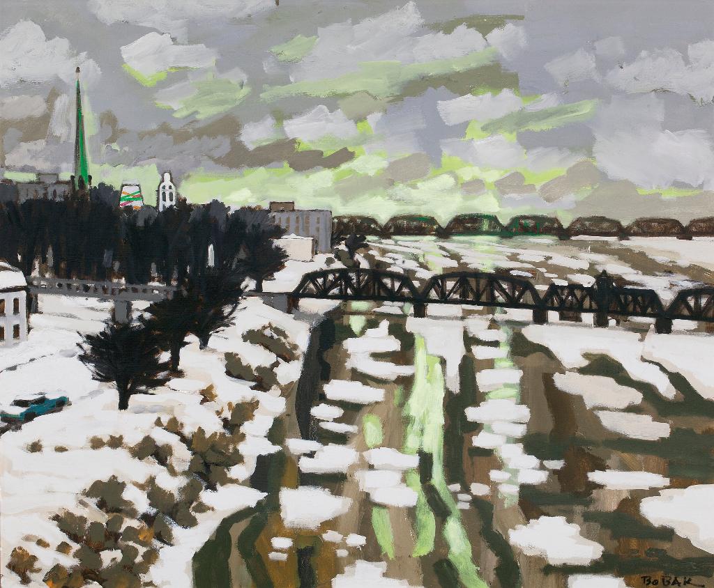 Bruno Joseph Bobak (1923-2012) - Fredericton