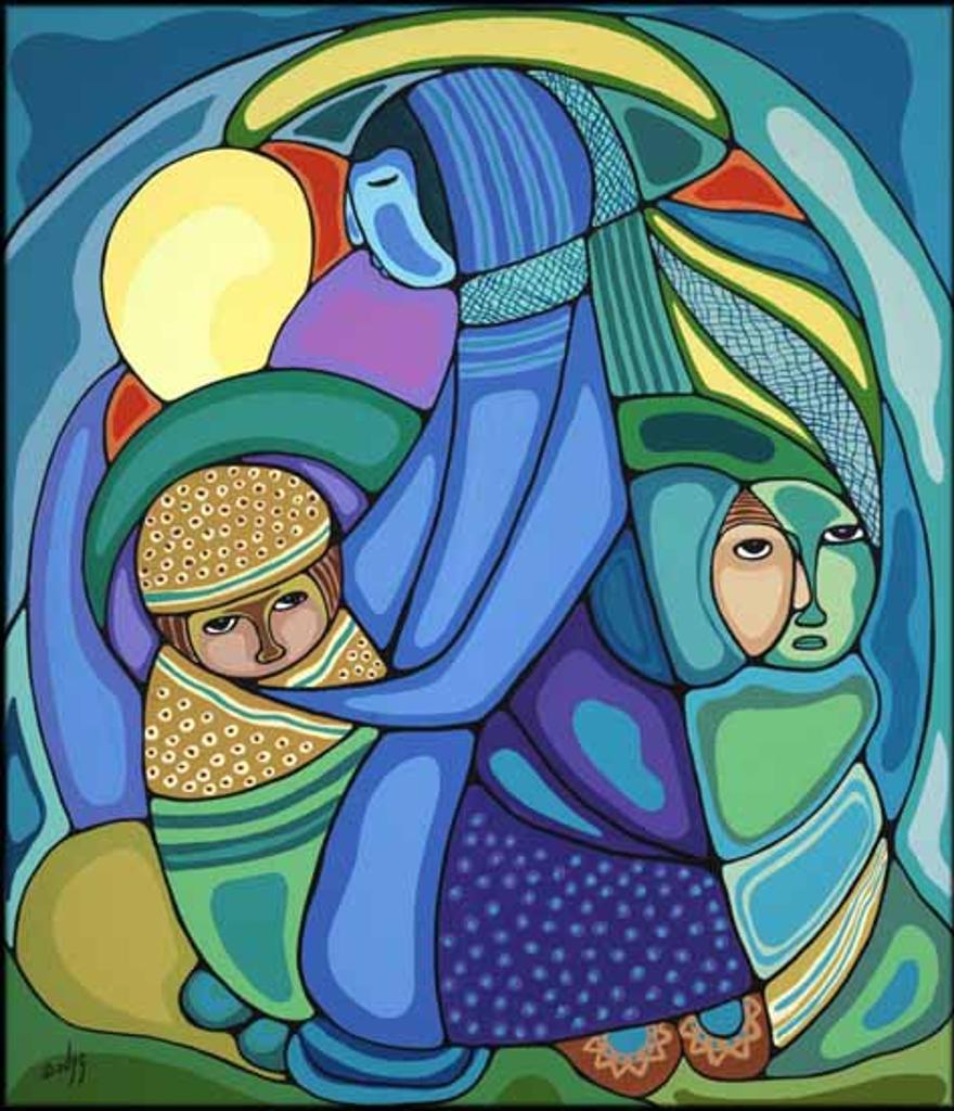 Daphne Odjig (1919-2016) - Mother and Child