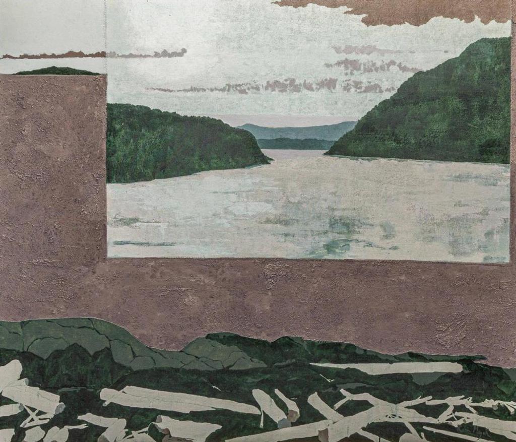 Robin C. Mayor (1937) - Untitled - Mountain and Lake