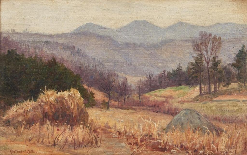 Gertrude Spurr Cutts (1858-1941) - Landscape