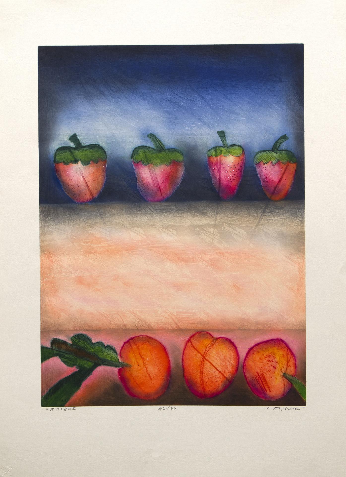 Norman Laliberte (1925-2021) - Peaches, c. 1990