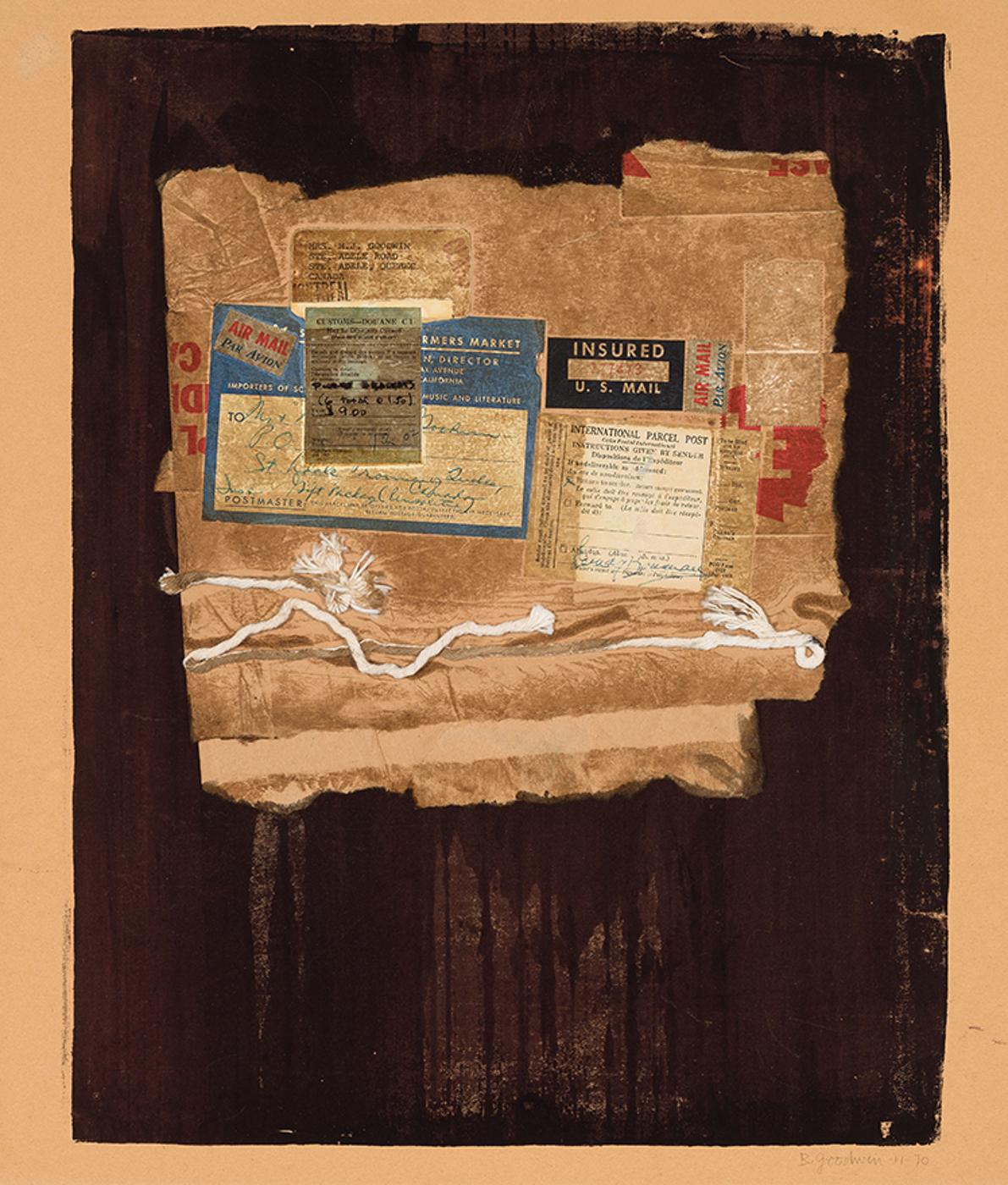 Betty Roodish Goodwin (1923-2008) - Parceled Landscape