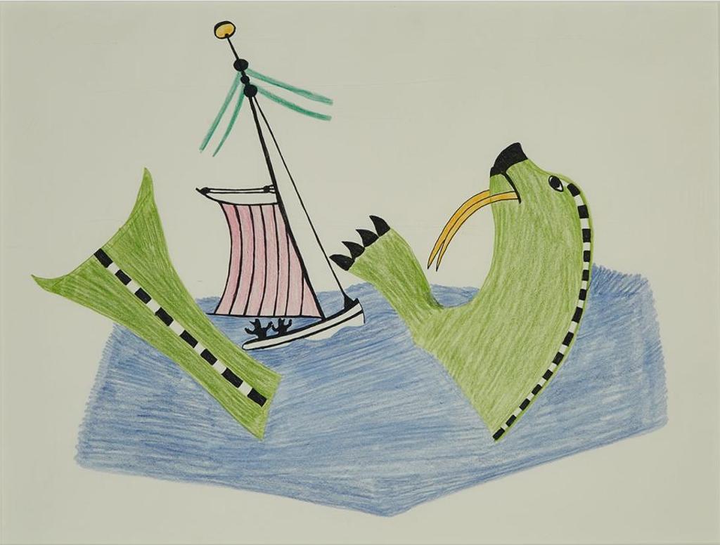 Pudlo Pudlat (1916-1992) - Untitled