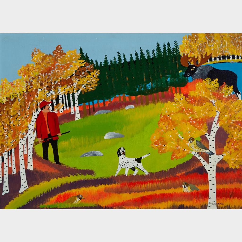 Joe Norris (1925-1996) - Hunting Scene