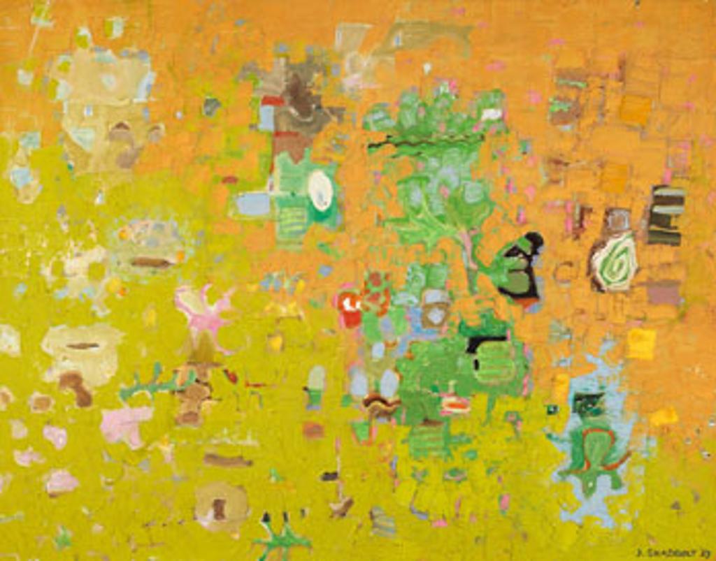 Jack Leaonard Shadbolt (1909-1998) - Garden in Green and Gold
