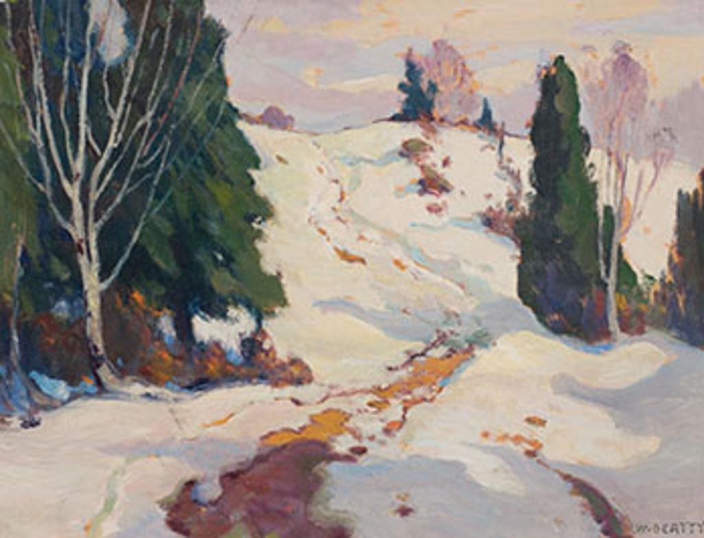 John William (J.W.) Beatty (1869-1941) - Winter Morning, Kearney, Ontario