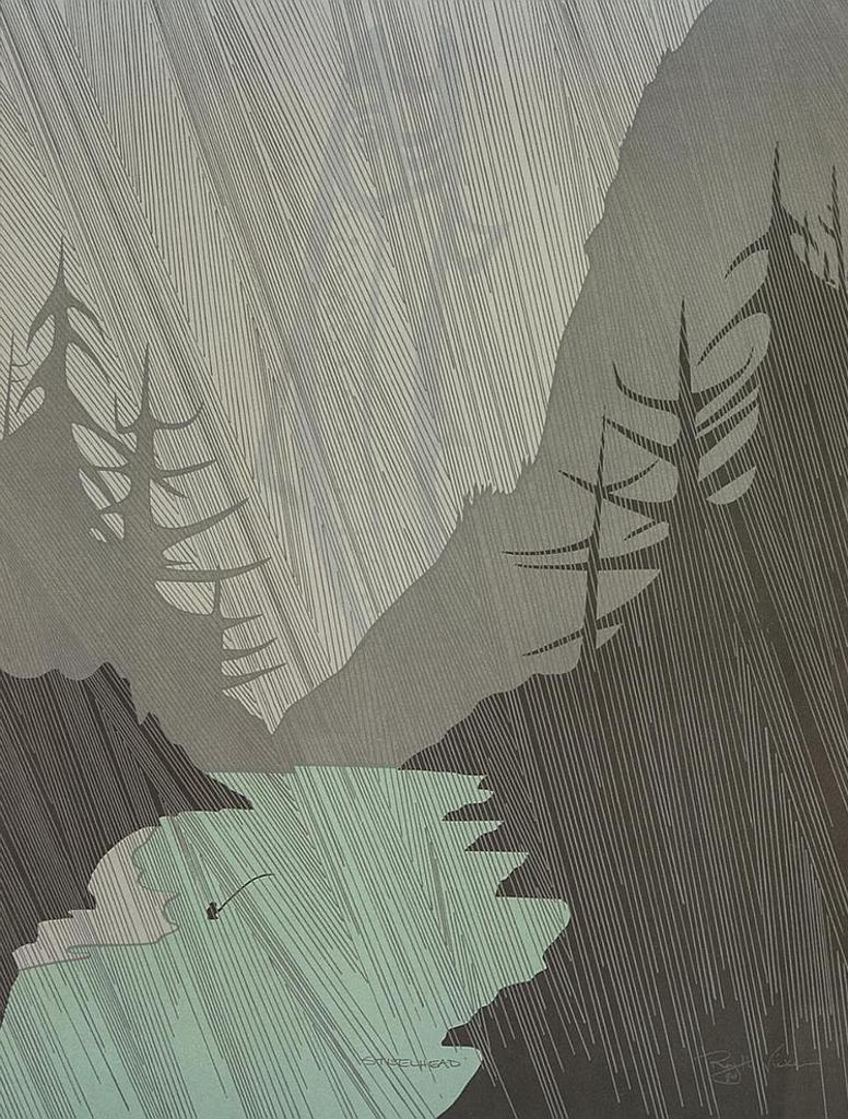 Roy Henry Vickers (1946) - Steelhead