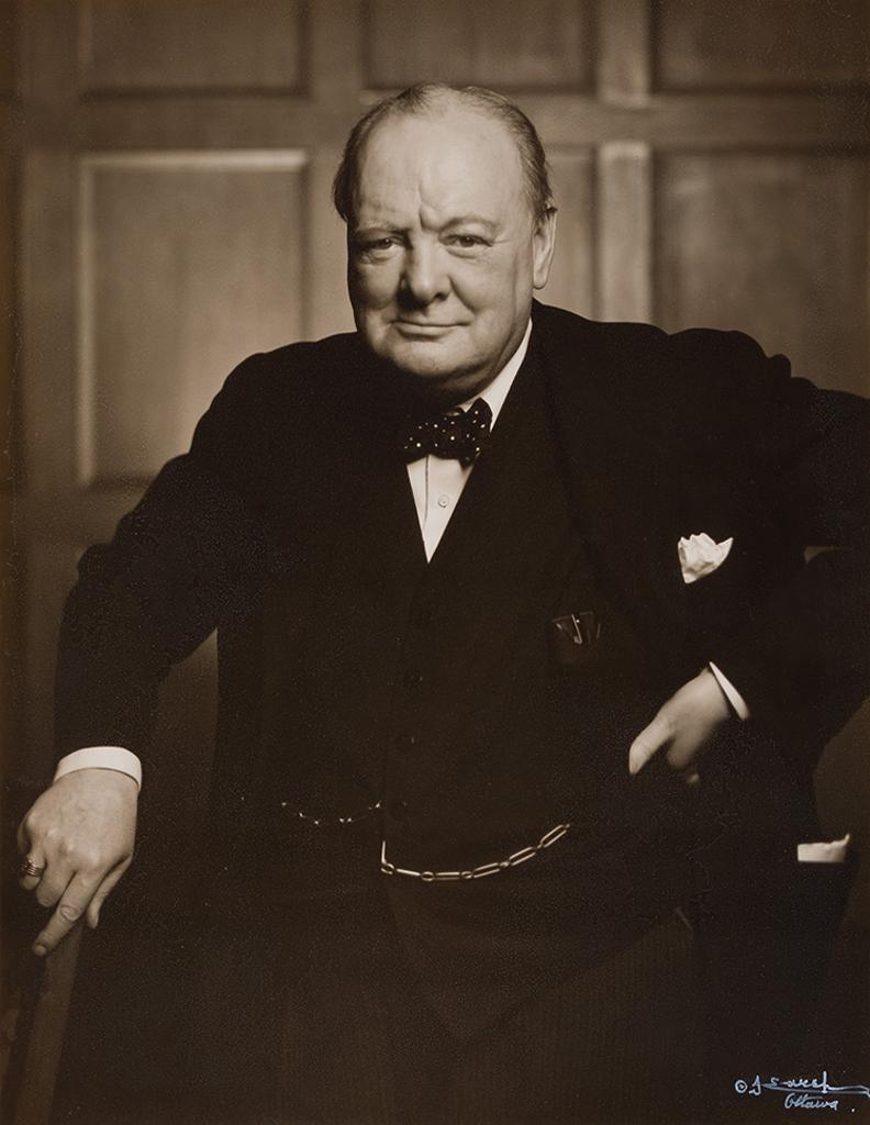 Yousuf Karsh (1908-2002) - Churchill