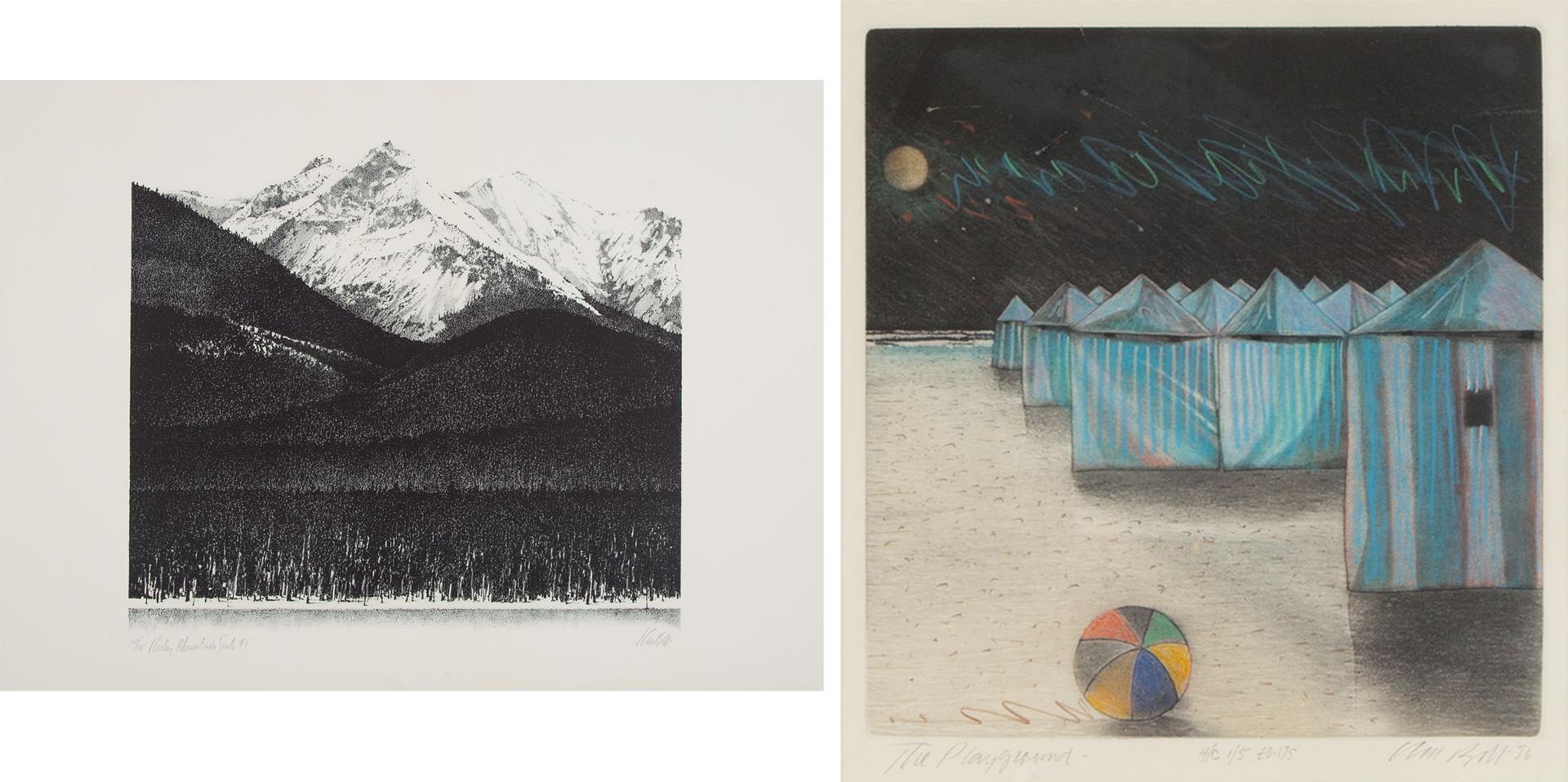 Ronald (Ron) William Bolt (1938-2019) - Rocky Mountain Suite # 1, The Playground, 1990