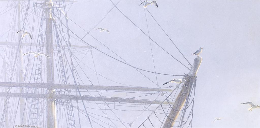 Robert Mclellan Bateman (1930-1922) - Rigging And Gulls