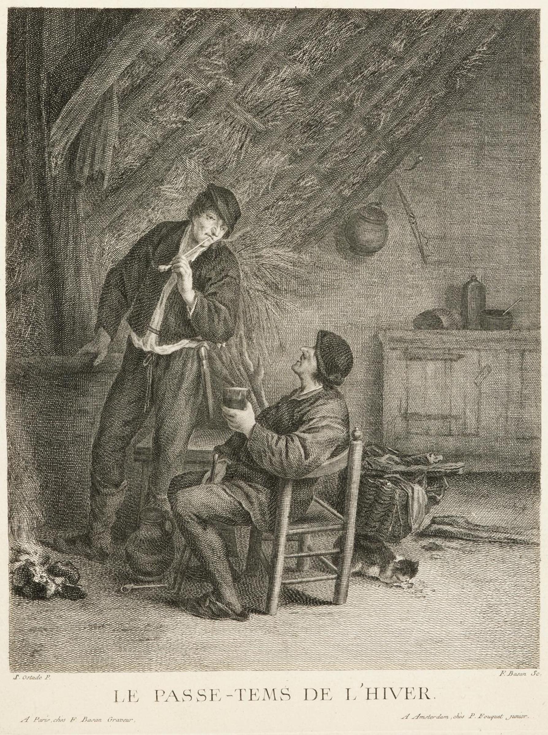 Pierre-Francois Basan (1723-1797) - Le Passe-Temps de L'Hiver