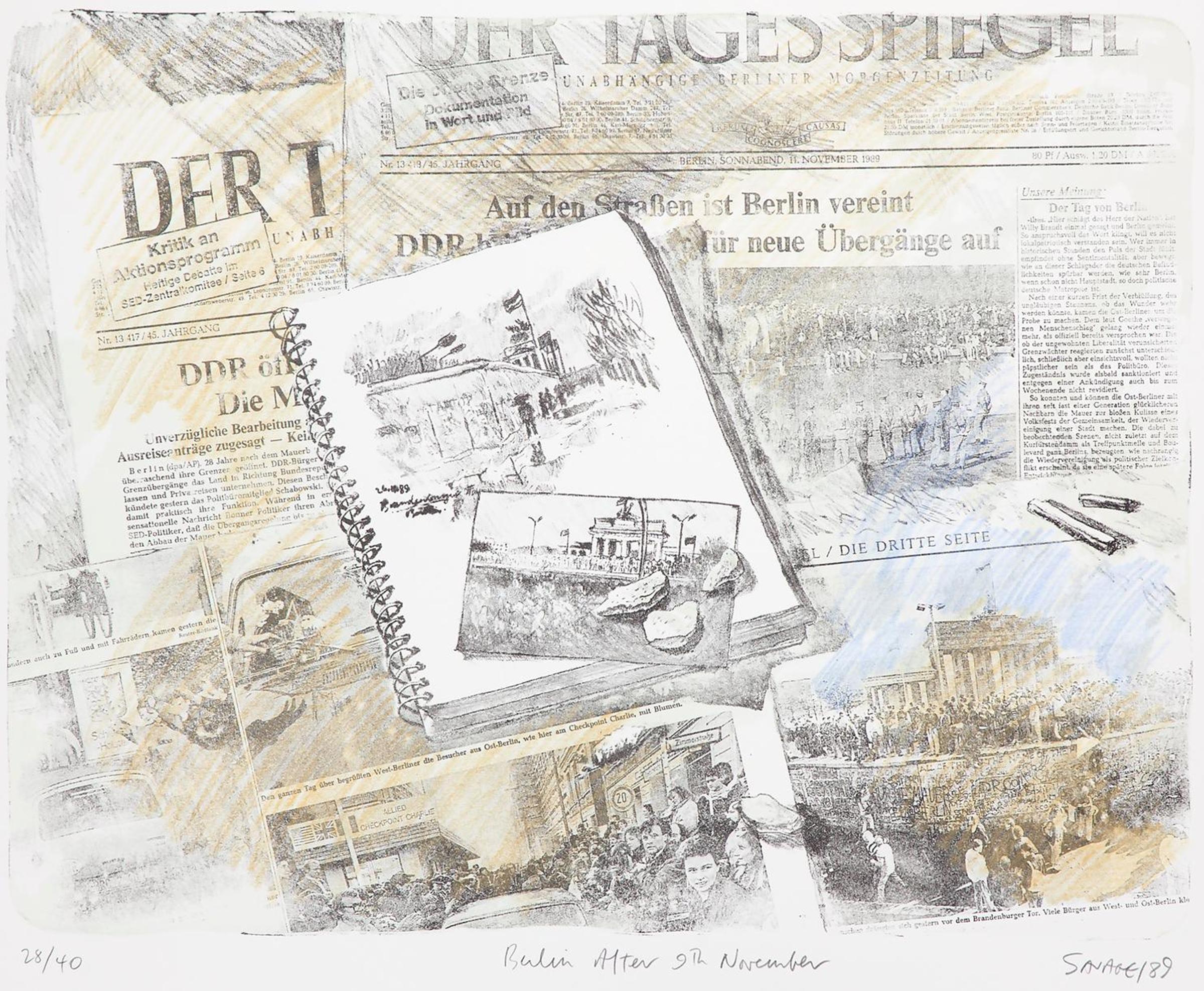 Roger Savage (1941) - Berlin After 9th November