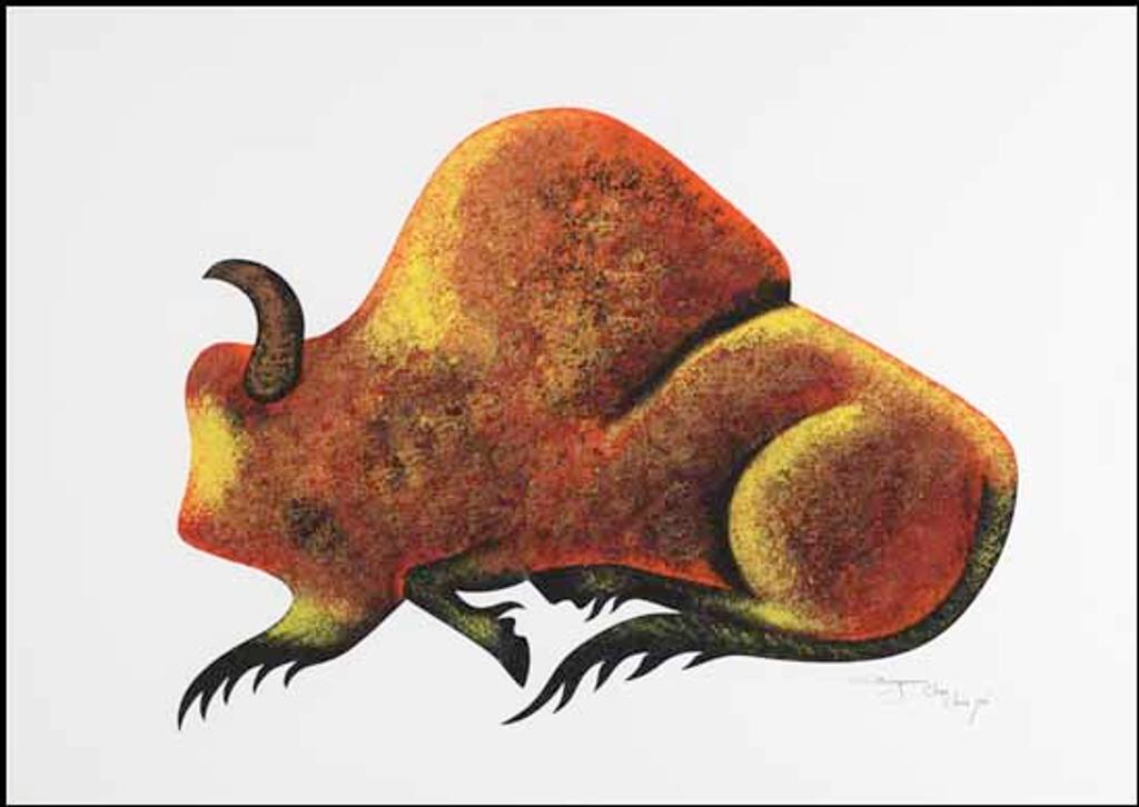 Benjamin Chee Chee (1944-1977) - Buffalo