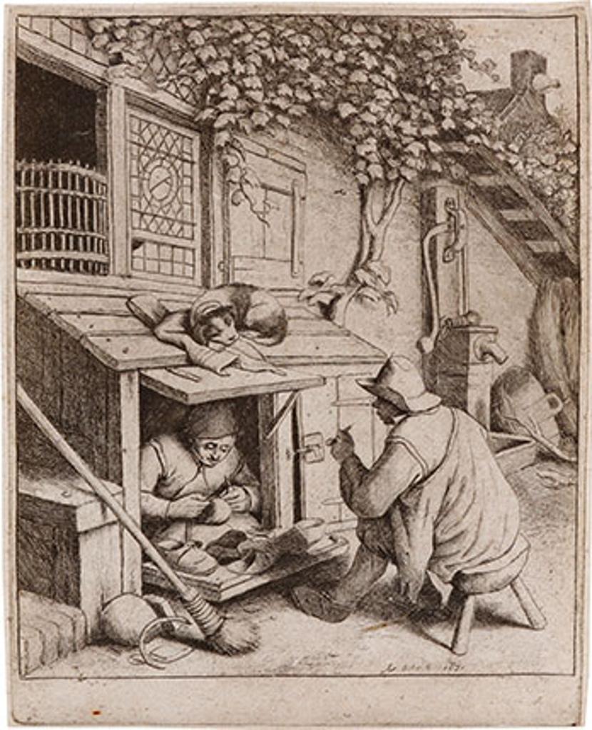 Adriaen Jansz van Ostade (1610-1685) - The Cobbler