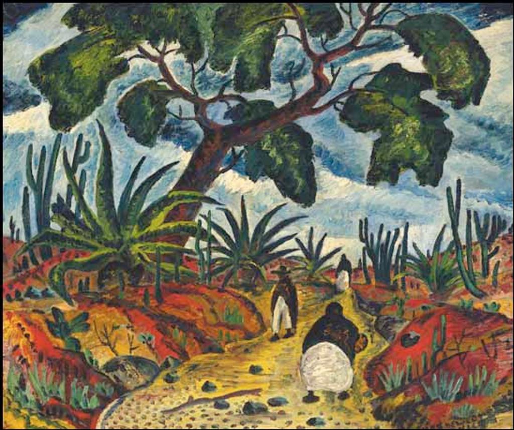 William John Bertram Newcombe (1907-1969) - Mexican Country View