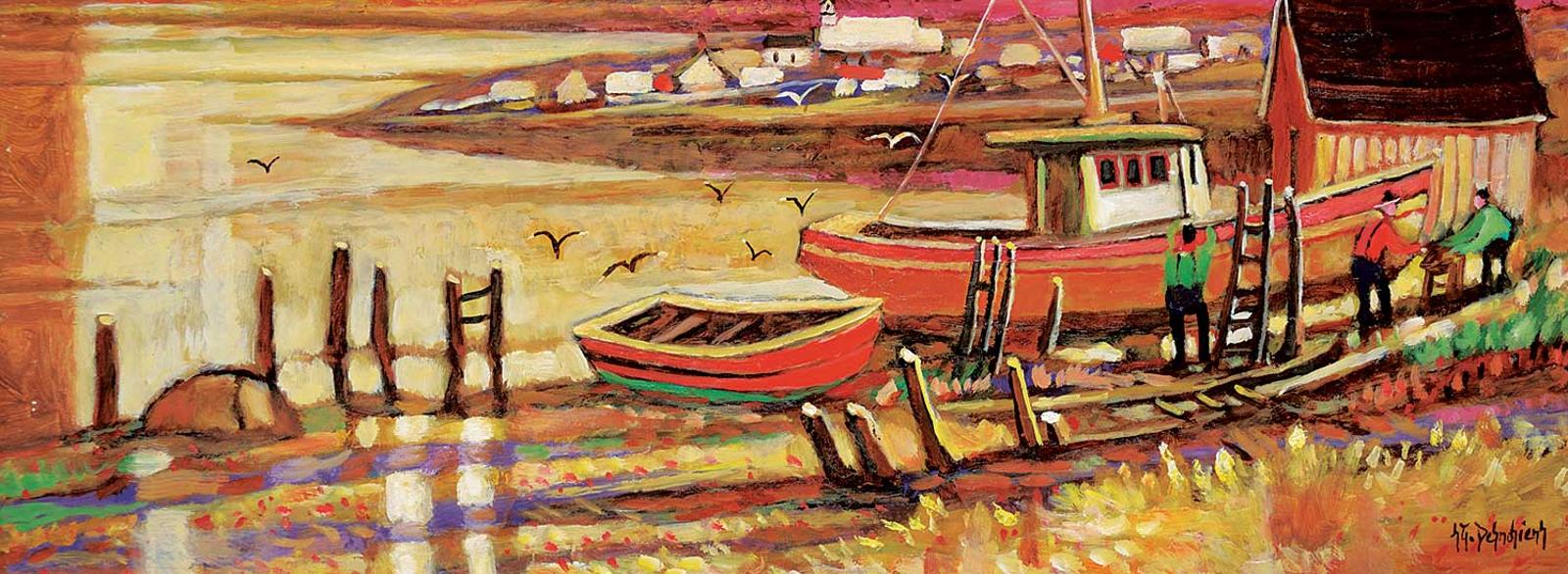 Jean-Guy Desrosiers (1934) - Le Chantier des Bateaux