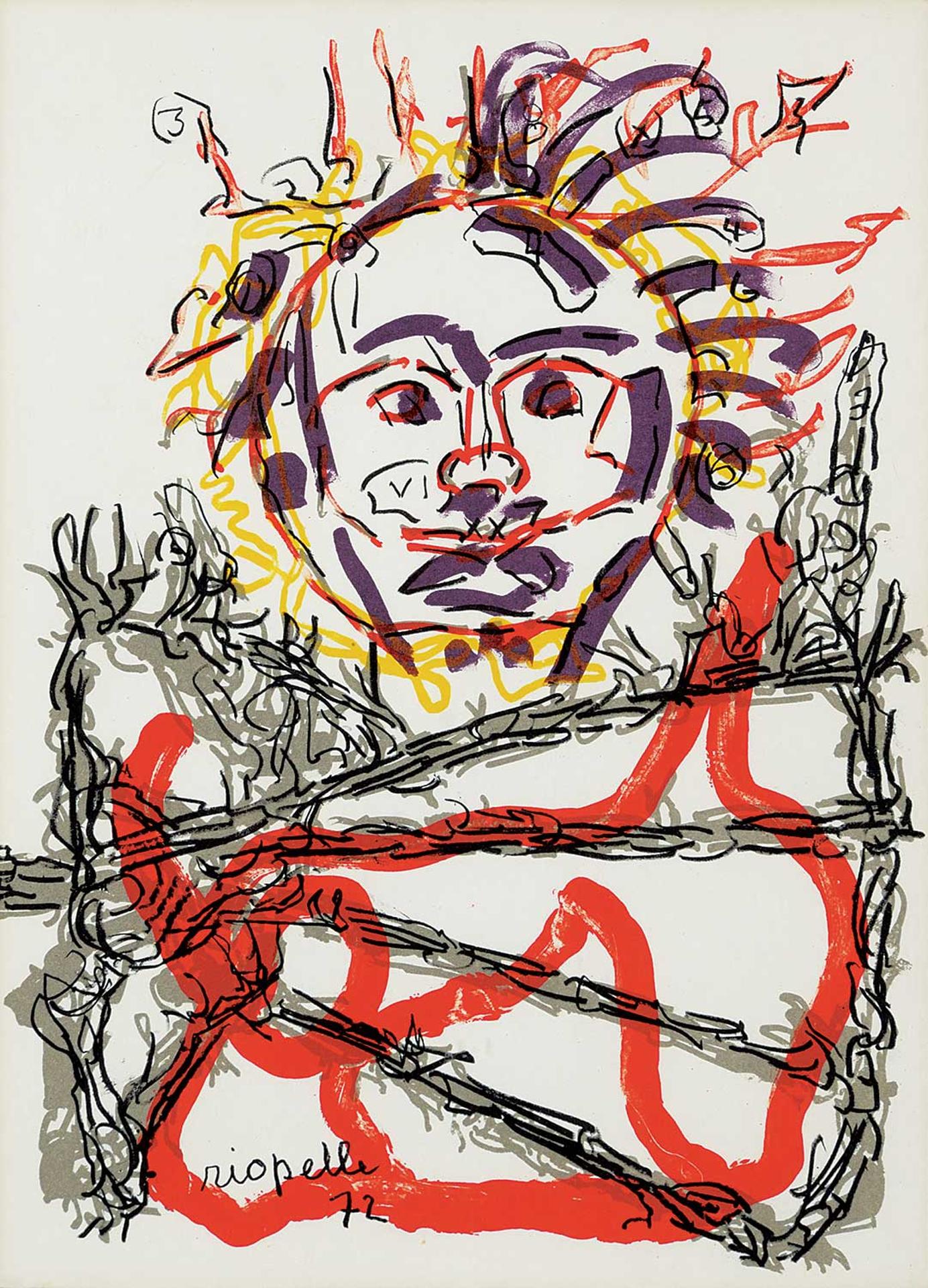 Jean-Paul Riopelle (1923-2002) - Parler De Corde, Galarneau