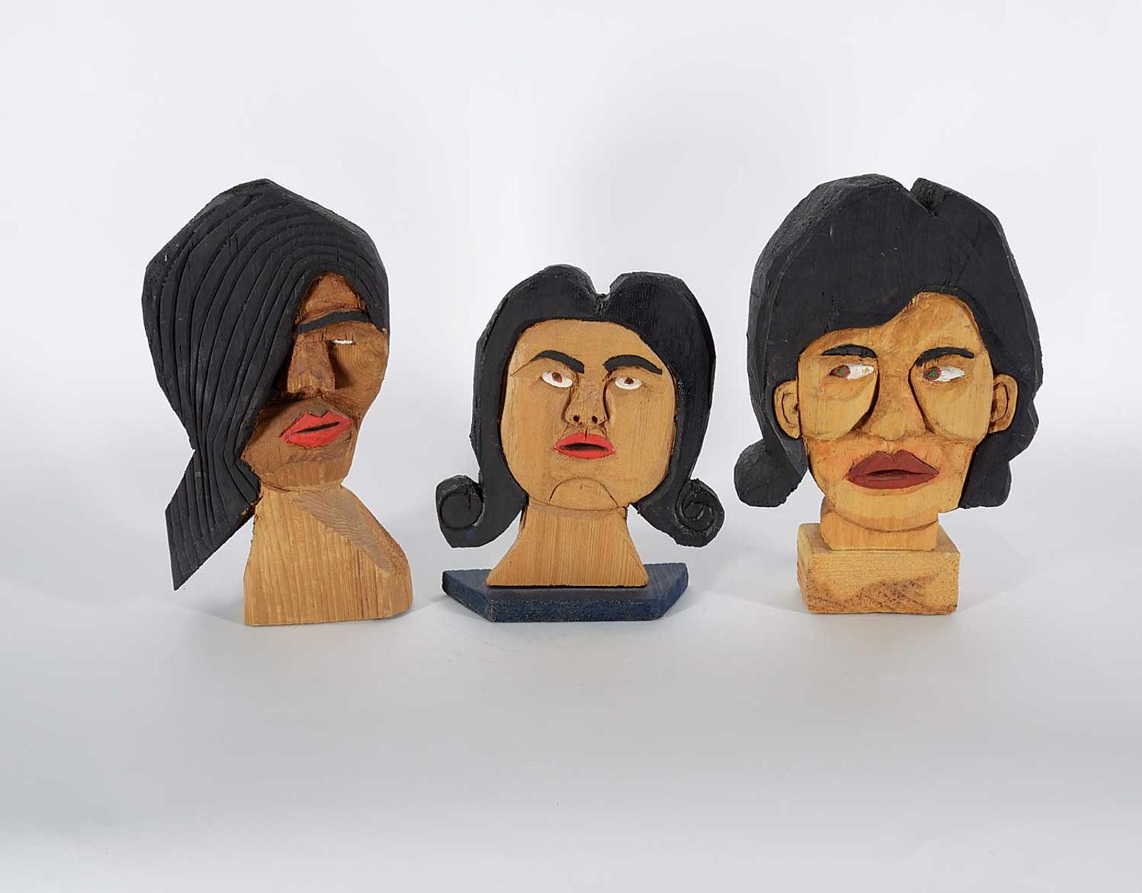 Philip Melvin (1938-2010) - Three Residential School Sisters