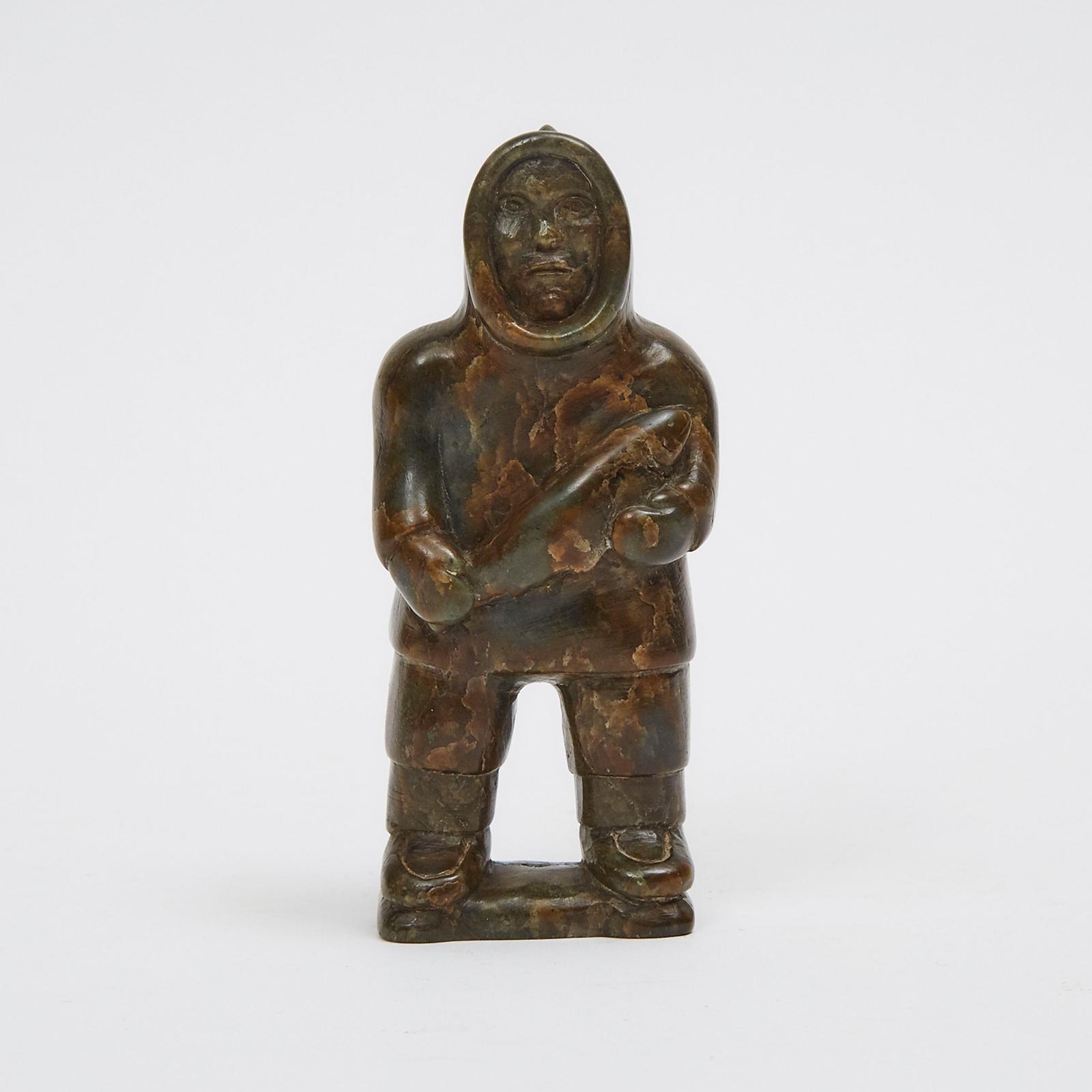 Sarah Meeko Nastapoka (1925) - Hunter With Fish
