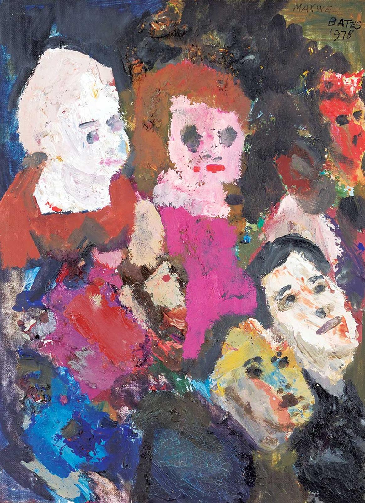 Maxwell Bennett Bates (1906-1980) - Audience, 1978
