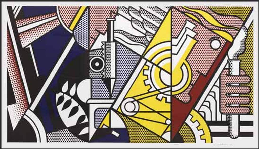 Roy Lichtenstein (1923-1997) - Peace Through Chemistry II