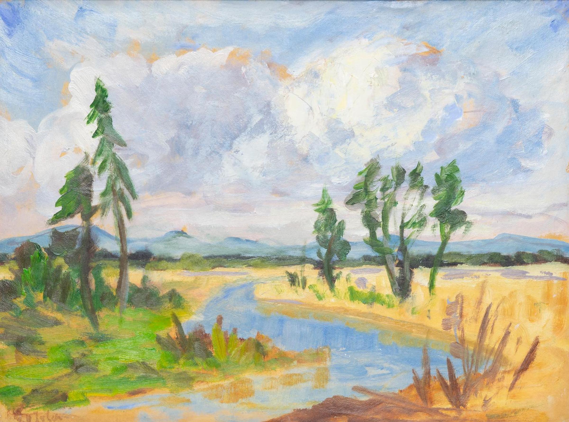 Gerald Hall Tyler (1897-1983) - Landscape Near Haney, BC