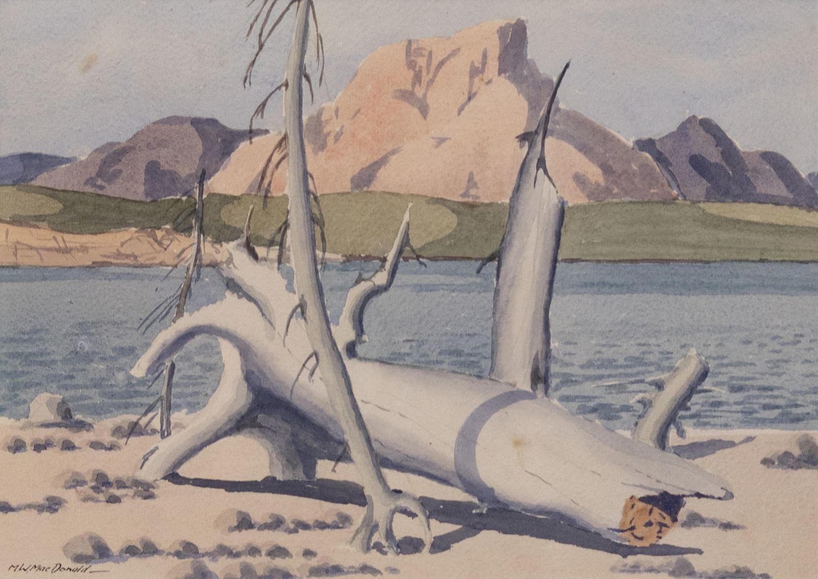 Murray William MacDonald (1898-1989) - Untitled, Beach Deadwood