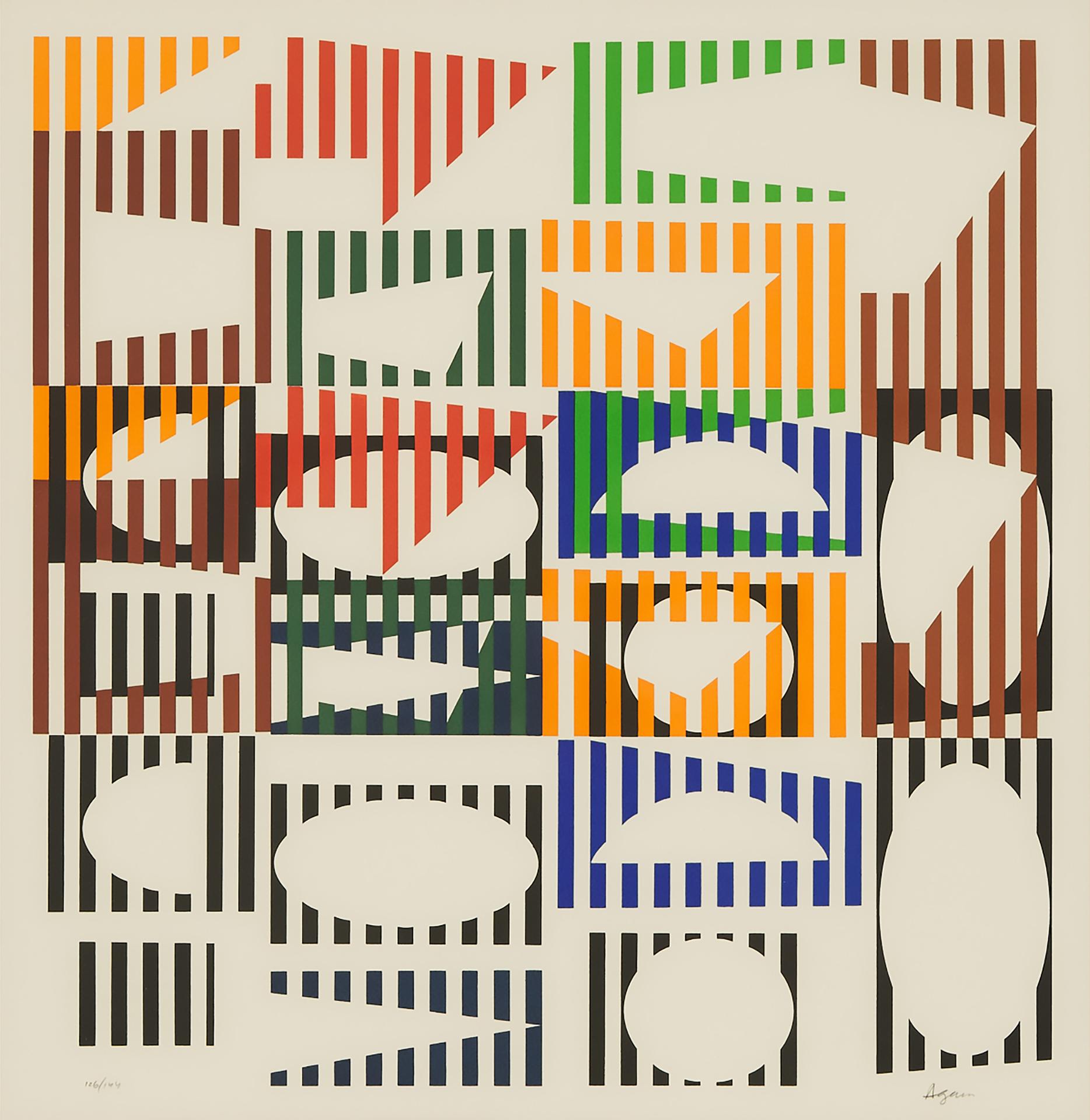 Yaakov Agam - Untitled, Ca. 1980