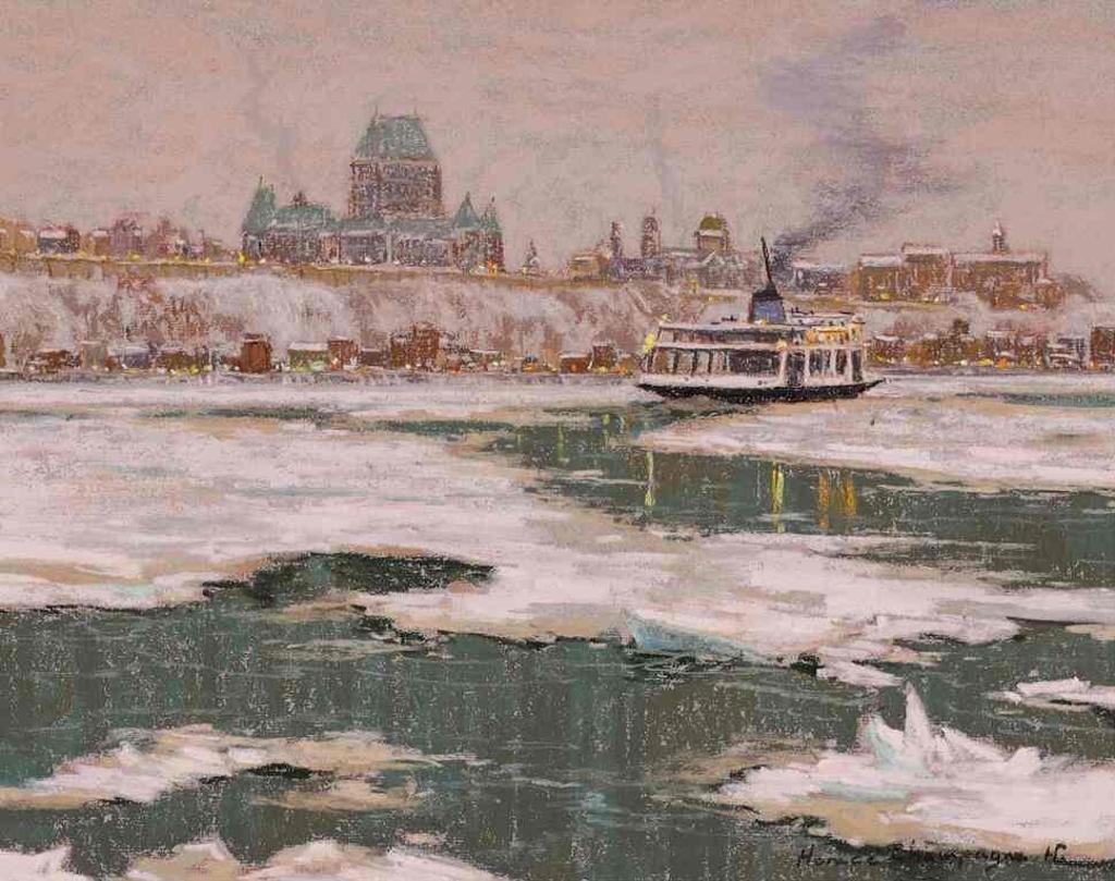 Horace Champagne (1937) - Twilight Crossing To Quebec City; 1990
