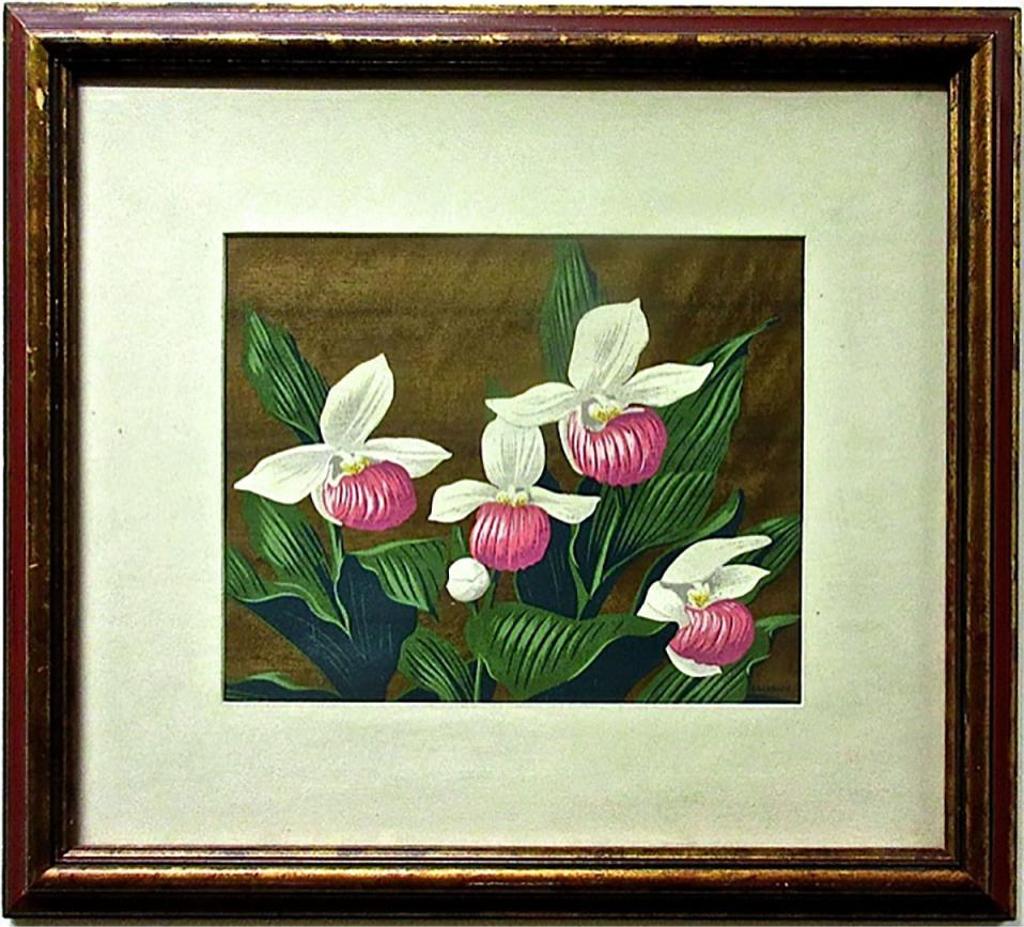 Alfred Joseph (A.J.) Casson (1898-1992) - Showy Lady Slippers