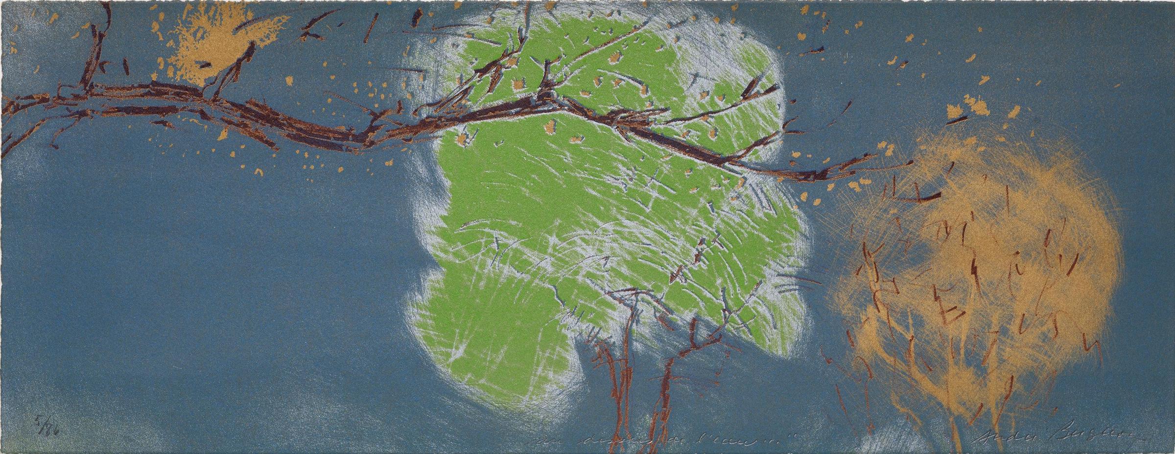Andre Bergeron (1937) - Au dessus de l'eau